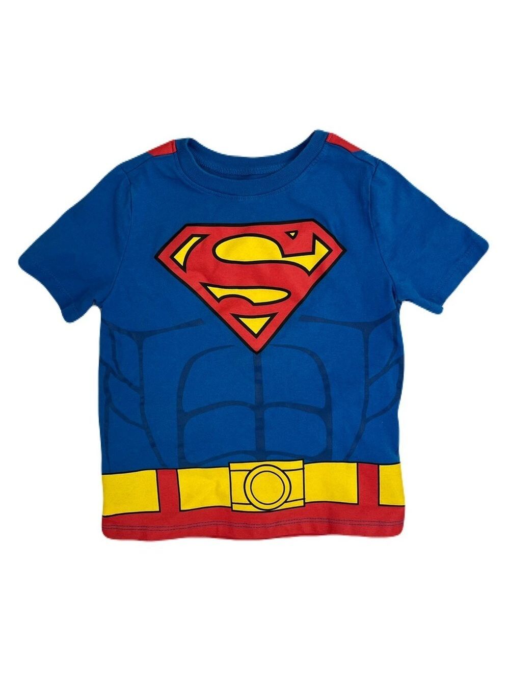 🩵4/$20 Superhero Kids Costume T-Shirt - Blue‎ and Red